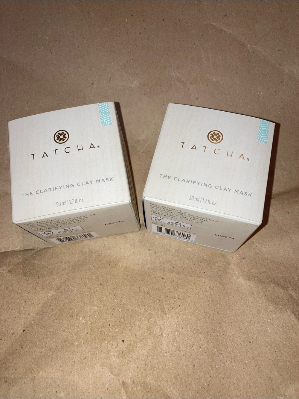 2 x tatcha the clarifying mask 50ml